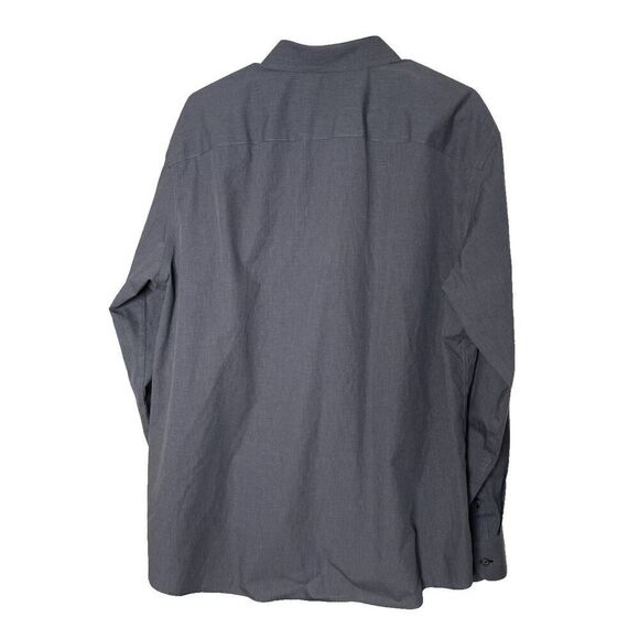 Untuckit Mens 2XL Wrinkle Free Long Sleeve Button Up Shirt Check XXL - Picture 5 of 15